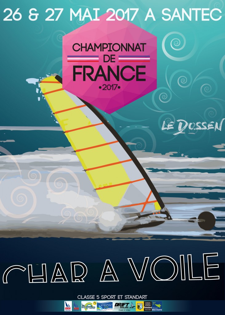 Championnat de France de char à voile à SANTEC